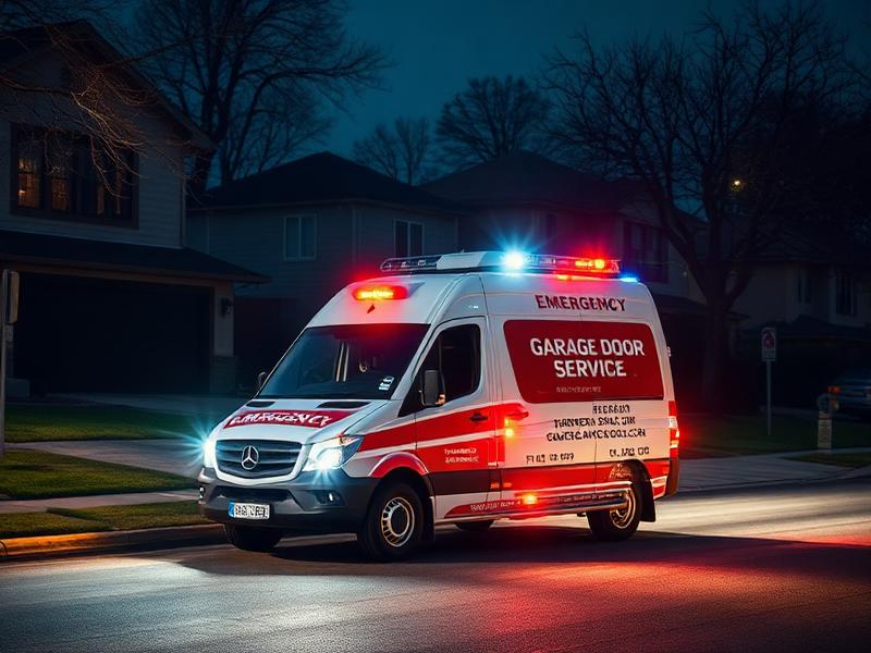 Emergency garage door service in Schertz, Texas